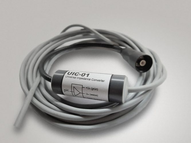 Impedanzwandler UIC-01 mit Anschlusskabel