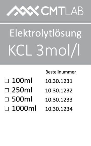 KCL 3mol/l